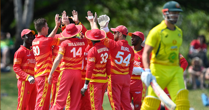 অস্ট্রেলিয়াকে হারিয়ে জিম্বাবুয়ের নতুন ইতিহাস