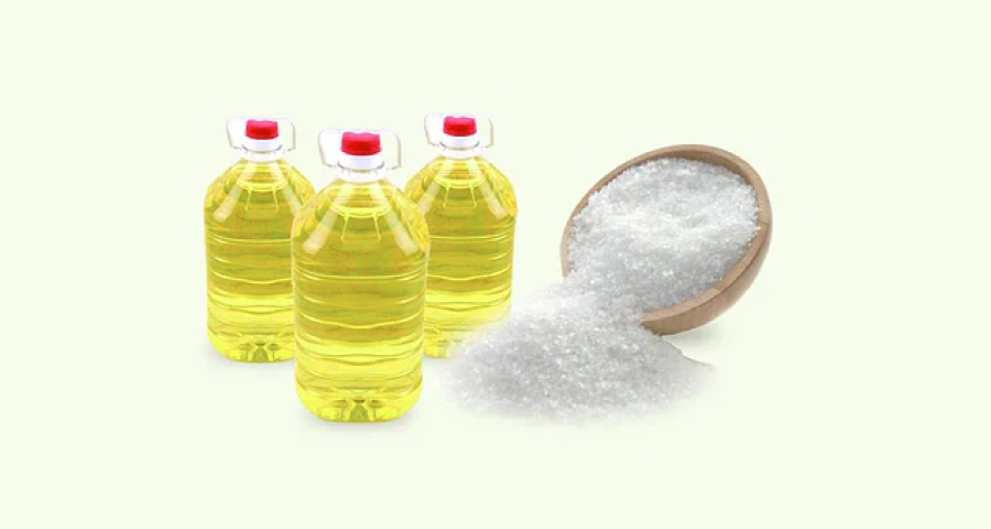 সয়াবিন তেল লিটারে ১২ ও চিনি কেজিতে বাড়ল ১৩ টাকা