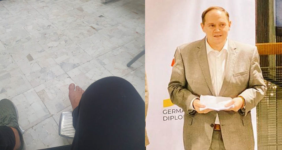 ঢাকার ম্যানহোলে পড়ে আহত জার্মান উপ-রাষ্ট্রদূত