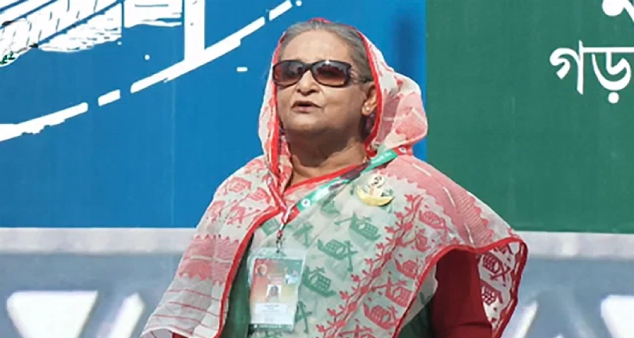 আওয়ামী লীগের জাতীয় সম্মেলন উদ্বোধন করলেন শেখ হাসিনা