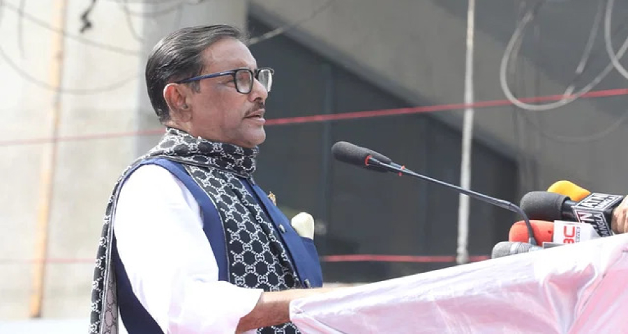 বিএনপির মরণযাত্রা শুরু হয়ে গেছে : ওবায়দুল কাদের