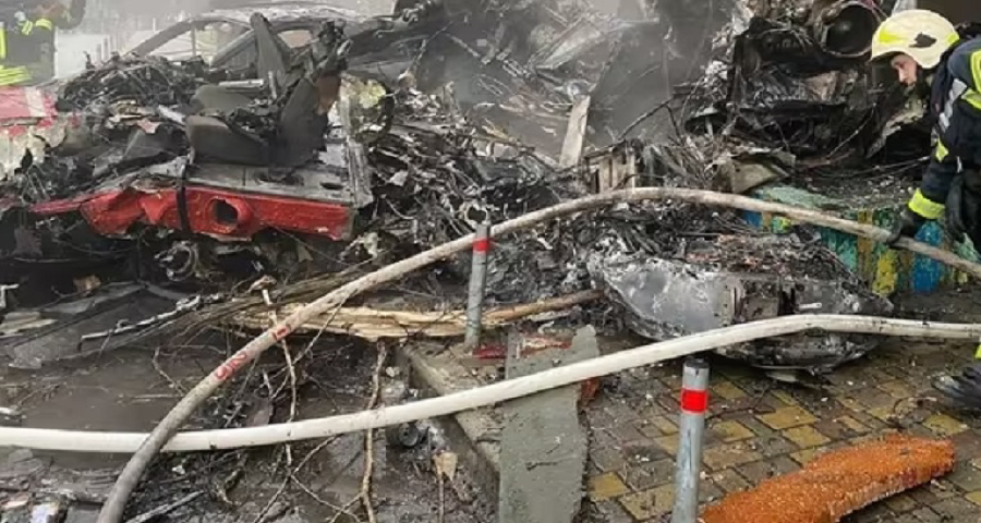 হেলিকপ্টার বিধ্বস্ত, ইউক্রেনের স্বরাষ্ট্রমন্ত্রীসহ নিহত ১৬