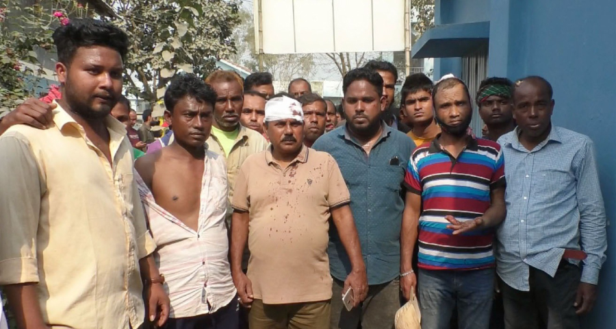 জামালপুরে আওয়ামী লীগ ও বিএনপির সংঘর্ষ :  আহত ২৭