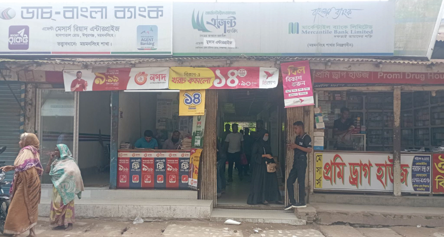 ঈশ্বরগঞ্জে ডাচ্ বাংলা ও মার্কেন্টাইল ব্যাংকে চুরি