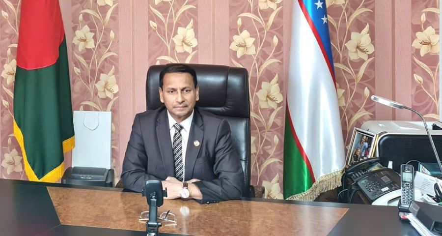 উজবেকিস্তানে নিযুক্ত বাংলাদেশের রাষ্ট্রদূত জাহাঙ্গীর আলম এর পিএইচডি ডিগ্রি অর্জন