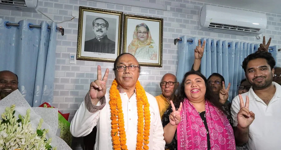 তৃতীয়বারের মতো রাজশাহীর মেয়র নির্বাচিত হলেন খায়রুজ্জামান