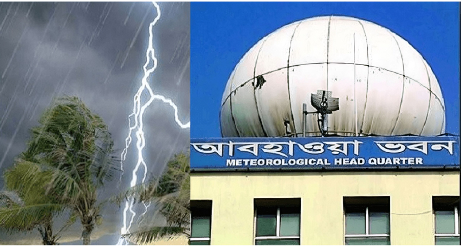 ১৮ জেলায় ৬০ কি.মি বেগে ঝড়ের আশঙ্কা, নদীবন্দরে সতর্কতা