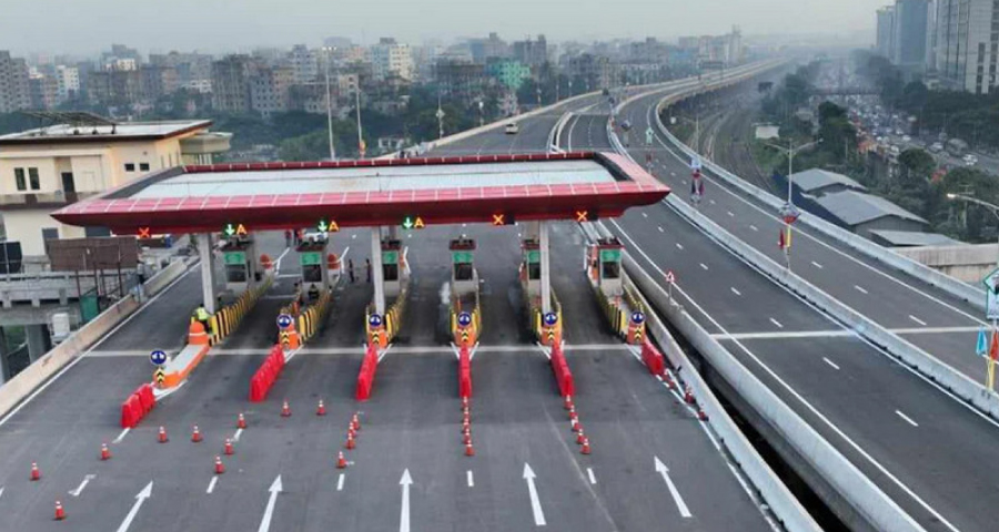 এলিভেটেড এক্সপ্রেসওয়ে : সাড়ে ৩ ঘণ্টায় চলল ২১১৭ গাড়ি