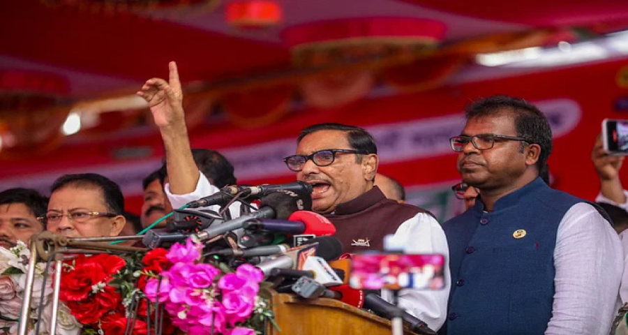 তলেতলে সবার সঙ্গে আপস হয়েছে, যথাসময়ে নির্বাচন : ওবায়দুল কাদের