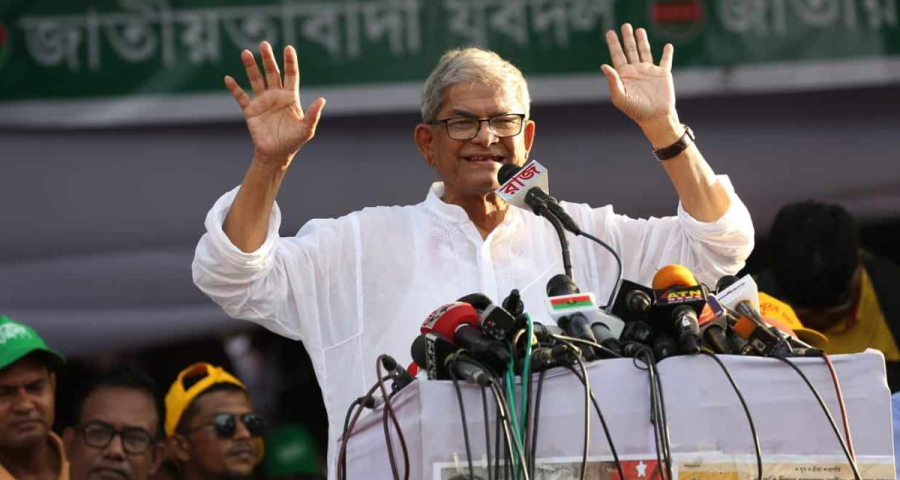 মমতার বক্তব্য বাংলাদেশের স্বাধীনতা–সার্বভৌমত্বের প্রতি হুমকিস্বরূপ: মির্জা ফখরুল