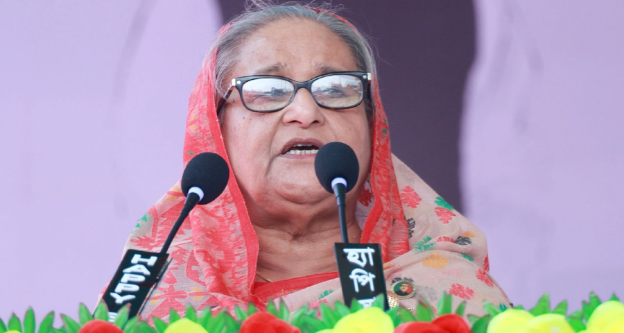 নির্বাচন বানচালের ষড়যন্ত্রে আন্তর্জাতিকভাবে অনেকে জড়িত : শেখ হাসিনা
