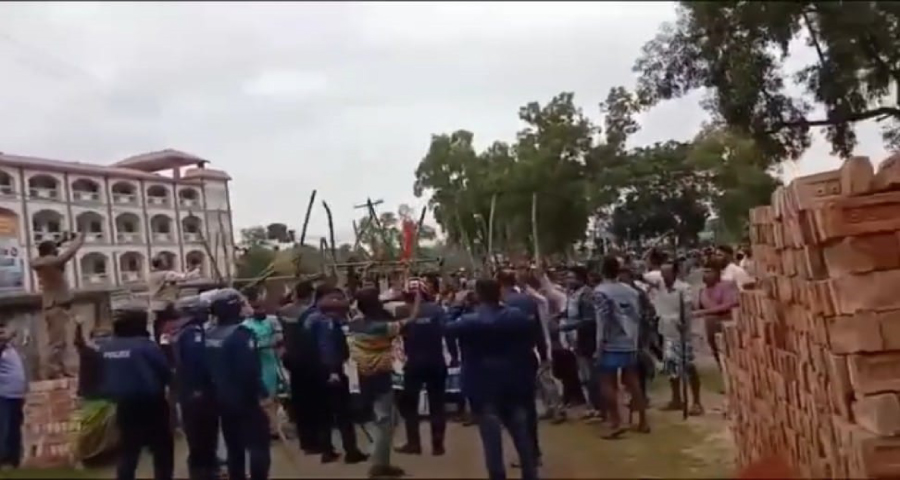 ময়মনসিংহে বিএনপি-পুলিশের ধাওয়া-পাল্টা ধাওয়া, আহত ২০