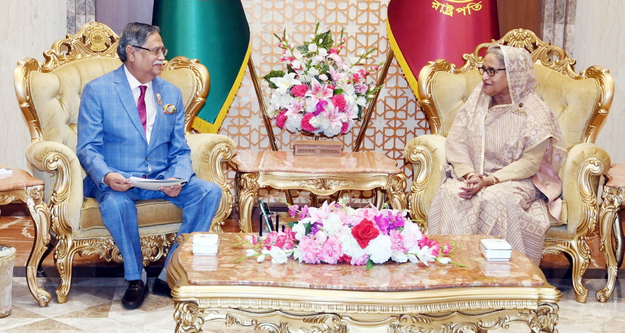 শেখ হাসিনাকে প্রধানমন্ত্রী নিয়োগে রাষ্ট্রপতির সম্মতি