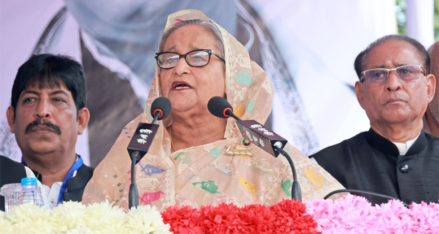 কারও কাছে মাথা নত করি না, করব না: প্রধানমন্ত্রী