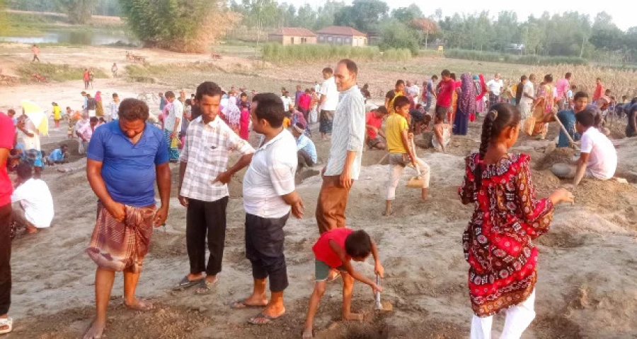 ঠাকুরগাঁওয়ের সেই ‘সোনার খনিতে’ ১৪৪ ধারা জারি