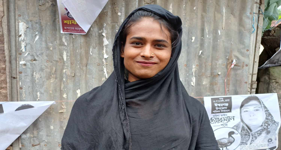 ভোট দিলেন তৃতীয় লিঙ্গের রাণী