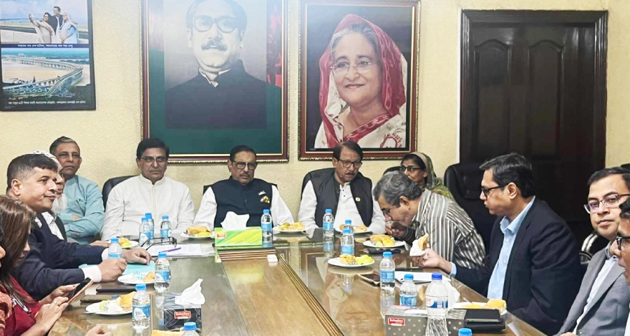 বিশ্ববিদ্যালয় শিক্ষকদের সঙ্গে বৈঠকে ওবায়দুল কাদের