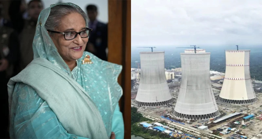 ‘রূপপুর পারমাণবিক প্রকল্প থেকে ৫শ’ কোটি ডলার আত্মসাৎ করেন শেখ হাসিনা’