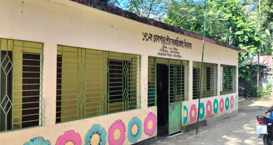 গৌরীপুরে বিদ্যালয় থেকে বেঞ্চ-টেবিল চুরি