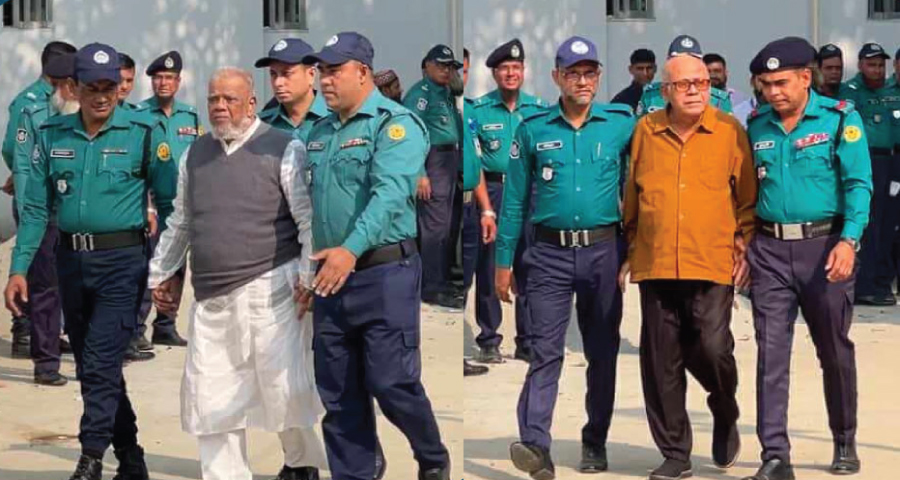 ট্রাইব্যুনালে আনা হলো সাবেক দুই মন্ত্রীকে