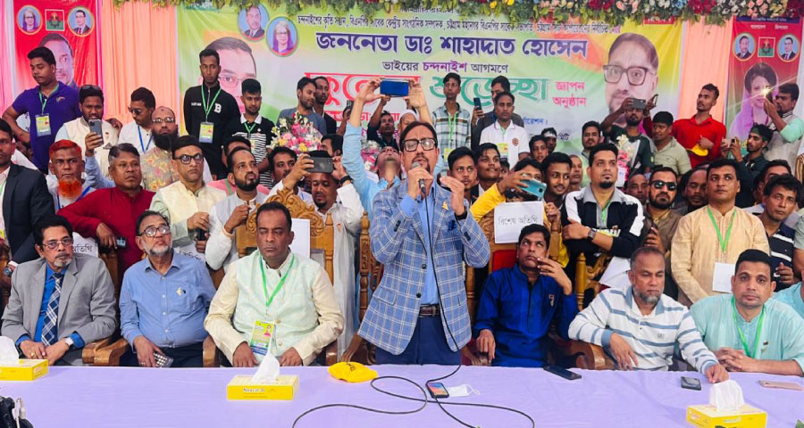 জলাবদ্ধতা নিরাসনে খাল খনন করতে চান মেয়র ডা. শাহাদাত