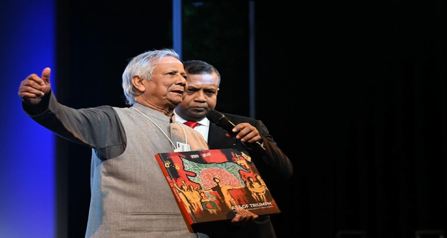 সুইজারল্যান্ড থেকে ঢাকার পথে প্রধান উপদেষ্টা